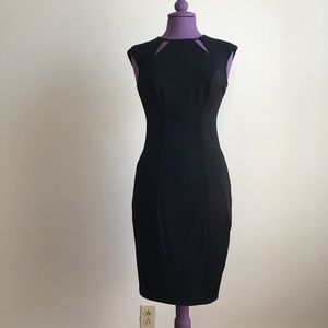 NWT cap sleeve bodycon midi dress